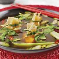 Chicken and Sweet Corn Wontons