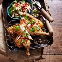 Flattened Zaatar Lilydale Whole Chicken