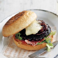 "Aussie" Mushroom Burger