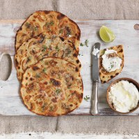 Quick and Easy Mushroom Flatbread