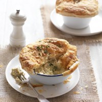 Chicken, Leek and Mushroom Pies