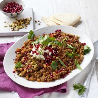 Moroccan Style Mushroom and Lamb