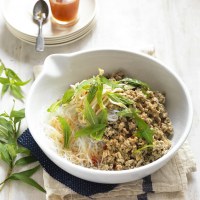 Vietnamese Pork and Mushrooms with Noodles