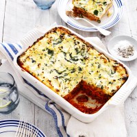 Spinach, Ricotta and Mushroom Lasagne
