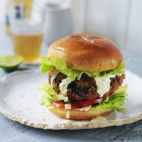 Southern-Fried Portabella Mushroom Burger