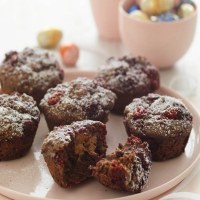 Raspberry And Chocolate 'Easter' Muffins