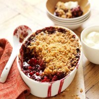 Berry & Apple Brown Sugar Crumble