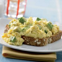 Avocado Scrambled Eggs