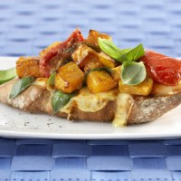 Roast Pumpkin Bruschetta