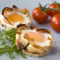 Pancetta and Egg Muffins