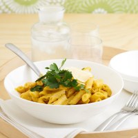 Gluten Free Creamy Pumpkin and Sage Pasta