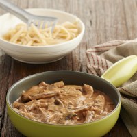 Lite Beef Stroganoff