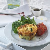 Individual Broccoli Frittatas