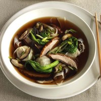 Roast duck and wonton soup