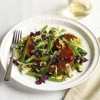 Soy-roast pumpkin salad