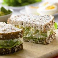 Egg and Avocado Sandwiches