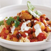 Moroccan-Style Mushroom Tagine