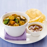 Mushroom, Chicken & Sweet Potato Curry