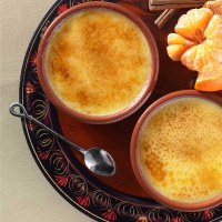 Orange and Cinnamon Creme Brulee
