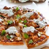 Satay Chicken Pizzas