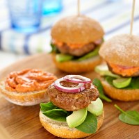 Beef Sliders With Tomato Mayo