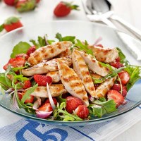 Chicken & Strawberry Salad