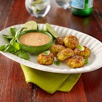 Fish Cakes with Chilli Lime Sauce