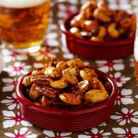 Sweet and Spicy Roasted Nuts