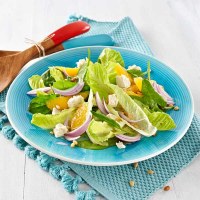 Orange, Spinach and Feta Salad