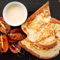 French Toast with Hollandaise Sauce