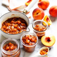 Yellow Peach and Chipotle Chutney