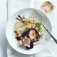 Roasted Beetroot, Radish and Pear Salad
