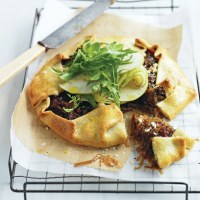 Caramelized Onion and Pear Tart