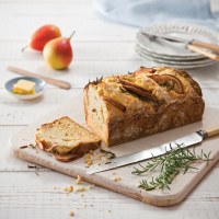 Pear and Rosemary Soda Bread