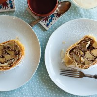 Pear and Walnut Strudel