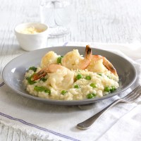 Prawn, Pea and Mint Risotto