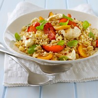 Risoni with Roast Vegetables and Bocconcini