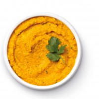 Spiced Raw Carrot and Coriander Dip