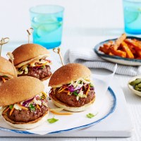 Turkey Sliders with Slaw and Spicy Mayo