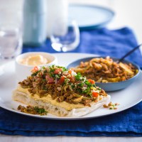 Steggles Turkey Mince Open Pide