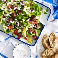 Turkey Meatball Salad