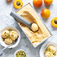 Apricot Frozen Yoghurt