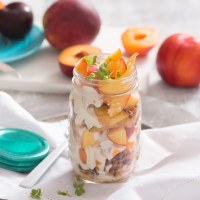 Stonefruit Breakfast Jars