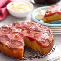 Plum Upside Down Cake
