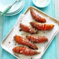 Hasselback Sweet Potatoes