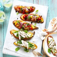 Sweet Potato Toast Toppers