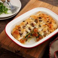 Kale, Feta and Pumpkin Pie