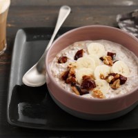 Banana, Date and Walnut Overnight Oats
