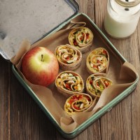 Baked Chicken and Cheese Tortilla Pinwheels