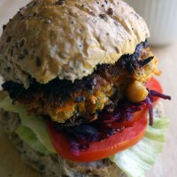 Chickpea and Sweet Potato Burgers